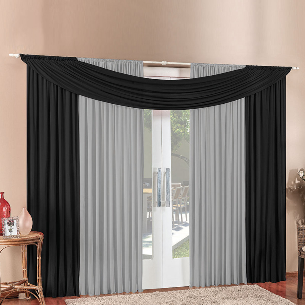 cortina com tipo adequado para o cômodo da sua casa