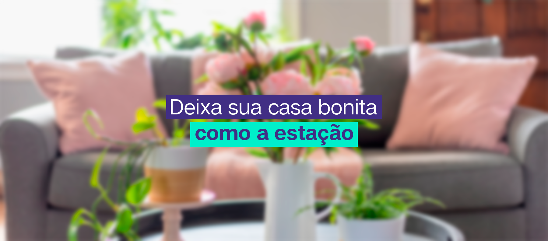 decoração para a primavera
